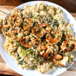 Chimichurri Shrimp and Quinoa Pilaf